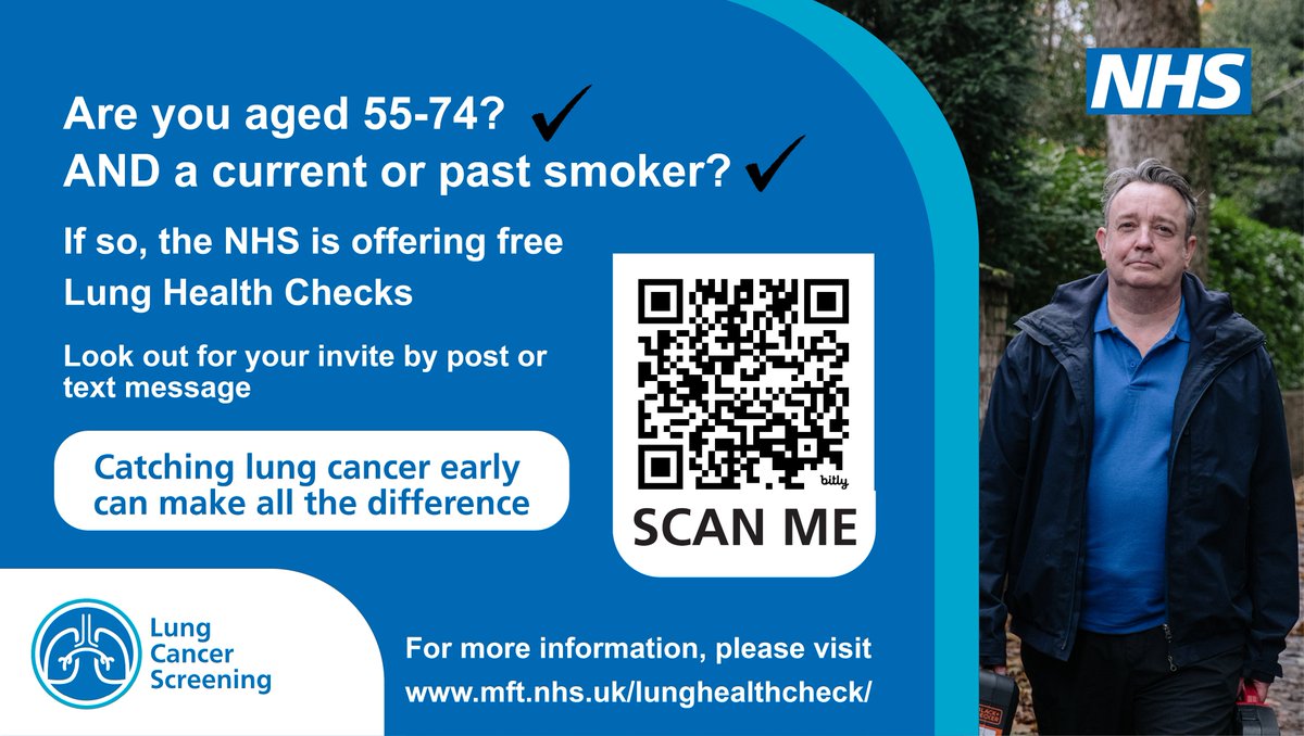 Trafford Local Care Organisation (@traffordlco) on Twitter photo The NHS is offering free lung health checks in for anyone whoโs ever smoked aged 55-74 & registered with a GP in #Partington and #Urmston. 
๐ Look out for an invite by post/text ๐
See mft.nhs.uk/lunghealthcheck 
#GMLungHealthCheck The NHS is offering free lung health checks in for anyone whoโs ever smoked aged 55-74 & registered with a GP in #Partington and #Urmston. 
๐ Look out for an invite by post/text ๐
See mft.nhs.uk/lunghealthcheck 
#GMLungHealthCheck