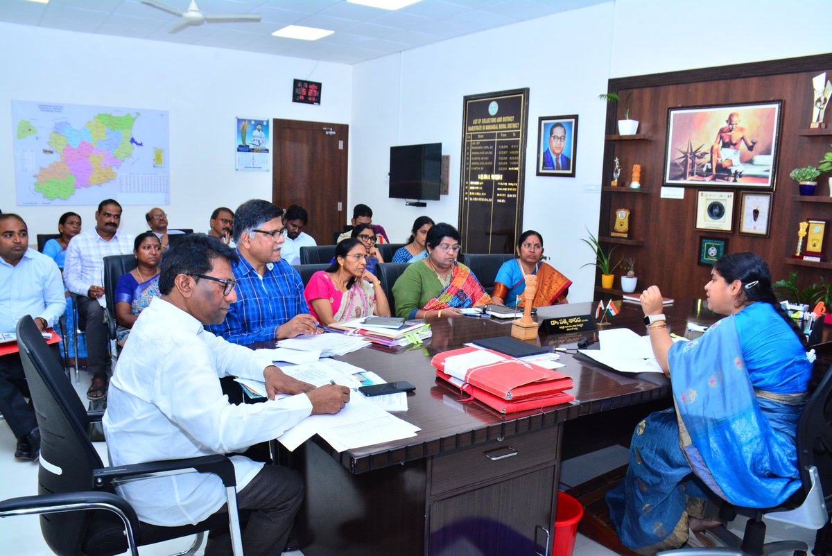 బాల కార్మిక వ్యవస్థ నిర్మూలనపై కలెక్టరేట్ లో జరిగిన జిల్లా టాస్క్ ఫోర్స్ కమిటీ సమావేశంలో పాల్గొనుట.
<a href="/TelanganaCMO/">Telangana CMO</a> 
<a href="/TelanganaCS/">Office of Chief Secretary, Telangana Govt.</a> 
<a href="/INC_Ponguleti/">Ponguleti Srinivasa Reddy</a> 
<a href="/iamkondasurekha/">Konda Surekha</a>