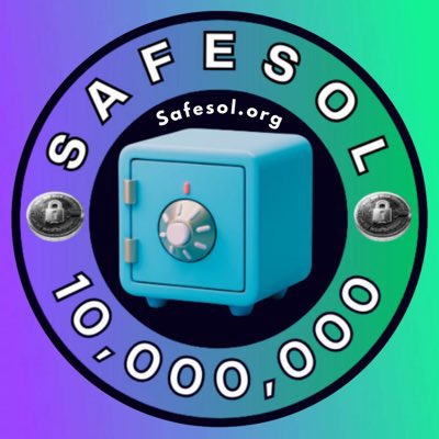 💎SAFESOL💎
• 9,999,890 SAFE Coins Max Supply
• 1,000,000 DigiWiz
• 991,137 Growth

8,008,753 SAFE Coins TRADABLE!