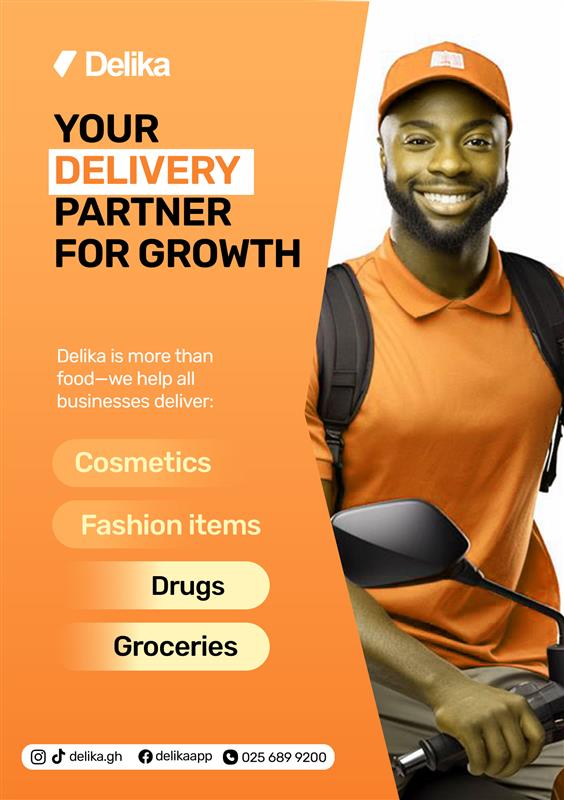 delika_gh's tweet photo. Delika isn’t just for food delivery—we deliver anything you need! 🚀 From packages to groceries, gifts to essentials, count on us to get it there fast and hassle-free. 📦✨ https://t.co/lkZnNfrnJk