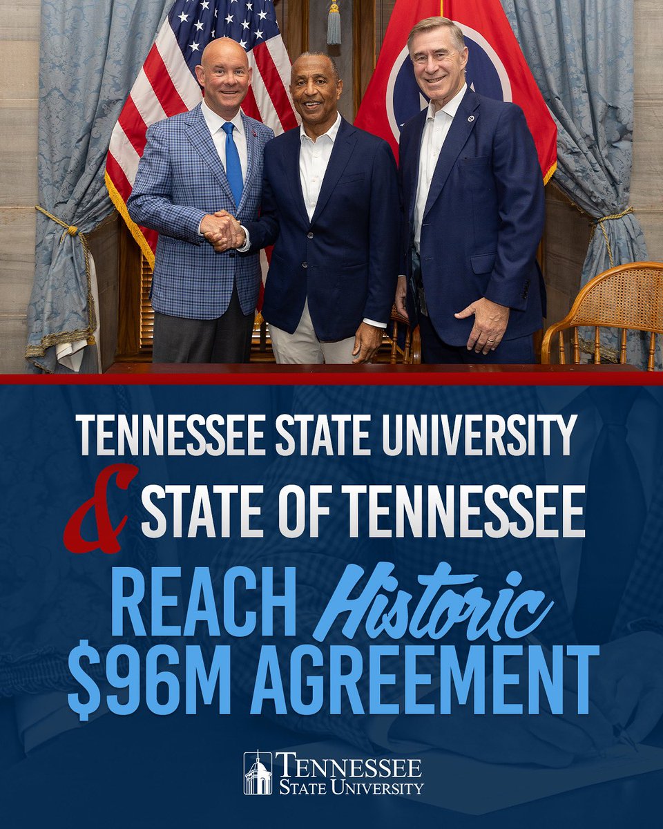TSU has reached an agreement with the State of Tennessee that reallocates $96 million for capital improvements and university operations.
