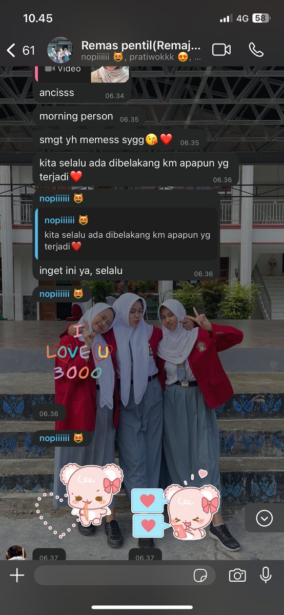aboutcantka's tweet photo. AKU SAYANG KALIAN BGT SUMPAH💗💗 https://t.co/MWwywjPNG1