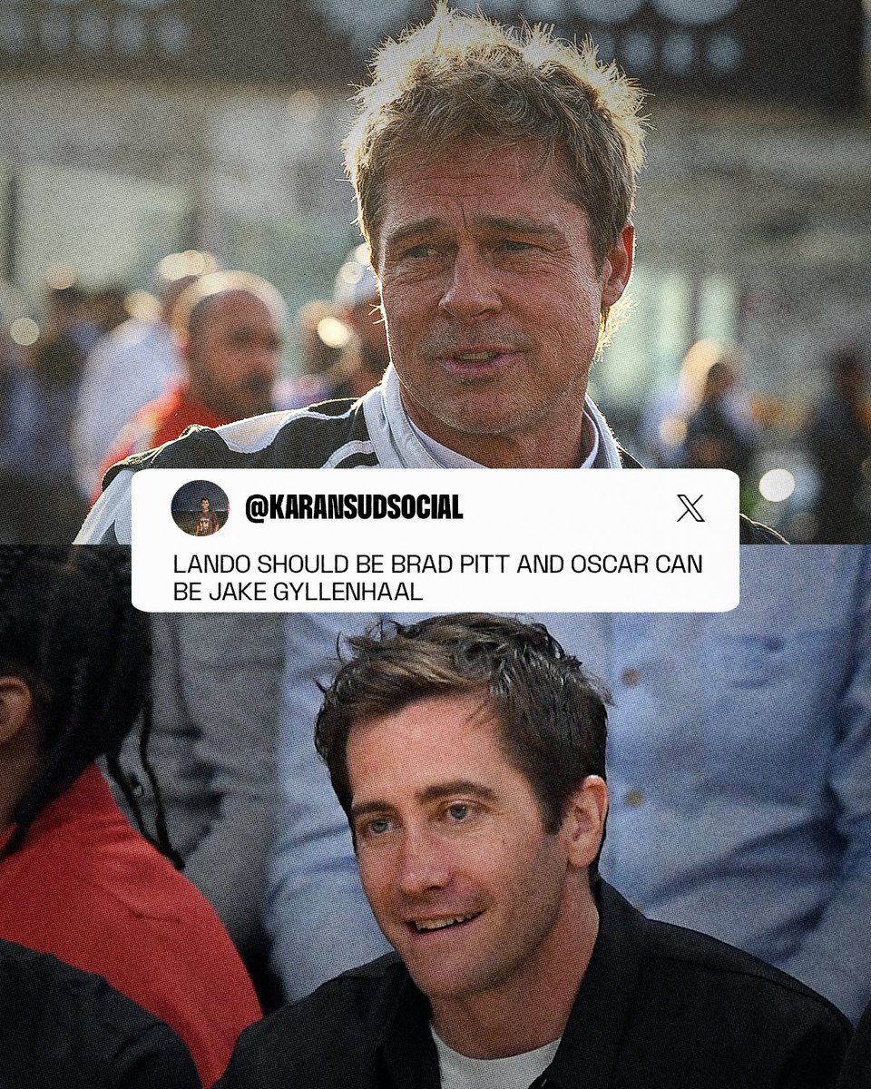 Some interesting choices from our fan casting call 🎭

#McLaren