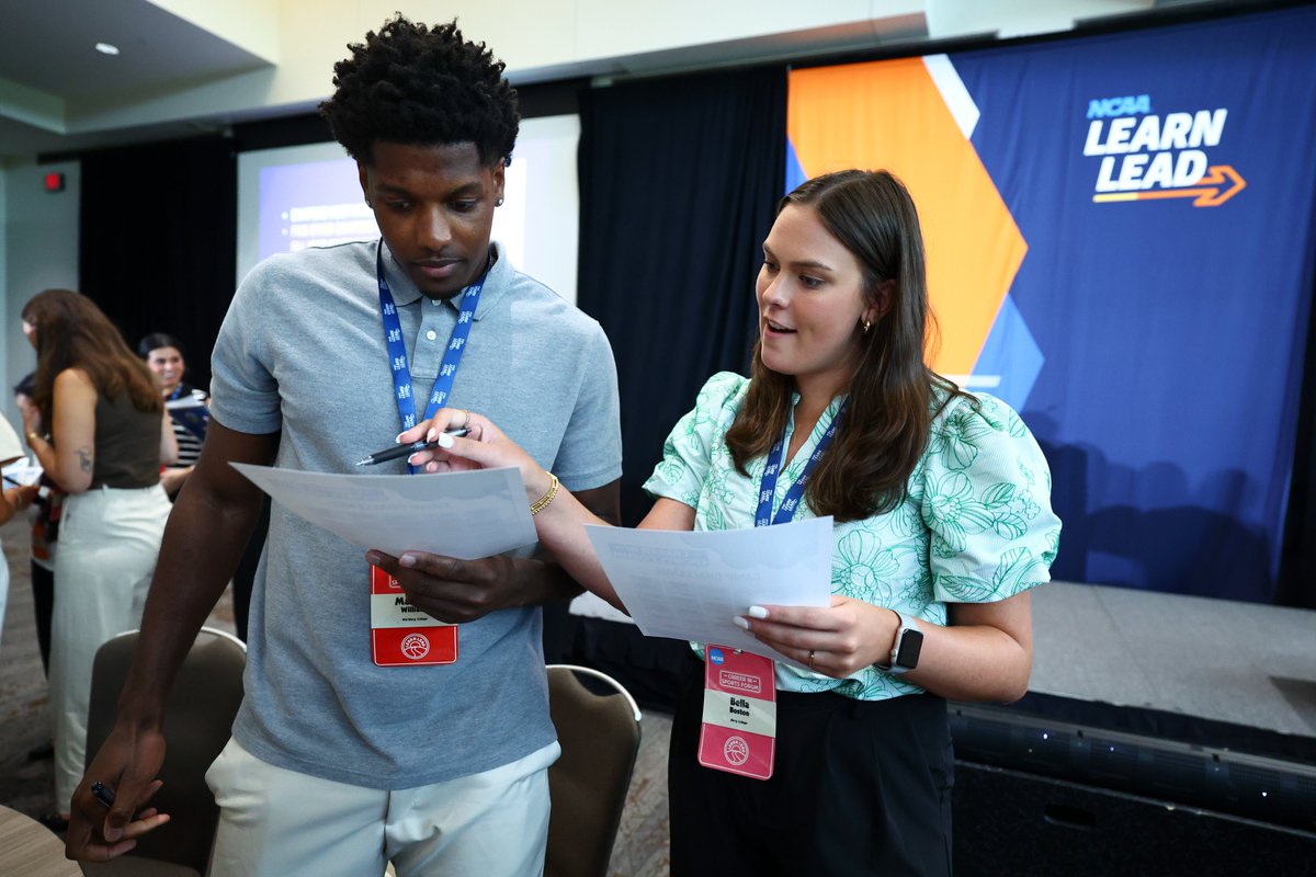 Marshun Williams attended the 2025 NCAA Career in Sports Forum.

📰 bit.ly/43ZPLTP

#NCAALearnLead