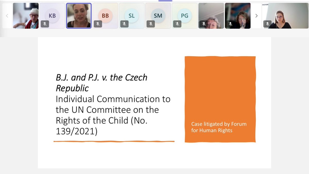 ICJ Europe (@europeicj) on Twitter photo Live <a href="/ICJ_org/">ICJ</a> webinar: Nuala Mole from <a href="/AIRECentre/">The AIRE Centre</a> and Anna Sležková from <a href="/for_umHR/">Forum for Human Rights</a> explore how the child’s representatives ensure the right to be heard in proceedings by presenting international standards and case-law
#ChildRights #RightToBeHeard Live <a href="/ICJ_org/">ICJ</a> webinar: Nuala Mole from <a href="/AIRECentre/">The AIRE Centre</a> and Anna Sležková from <a href="/for_umHR/">Forum for Human Rights</a> explore how the child’s representatives ensure the right to be heard in proceedings by presenting international standards and case-law
#ChildRights #RightToBeHeard
