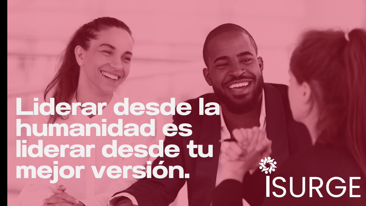 Liderar desde la humanidad es liderar desde tu mejor versión:

Conecta, empatiza y crea impacto positivo real. 

¿Qué pequeño paso hacia un liderazgo más humano puedes tomar hoy?
#InstitutoSURGE #LiderazgoHumano #Lider2025