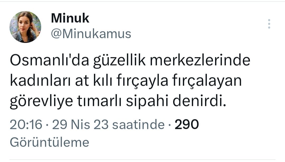 Her konuda fikri olan ve twiteri siyah ekran kullanmayan o kadın