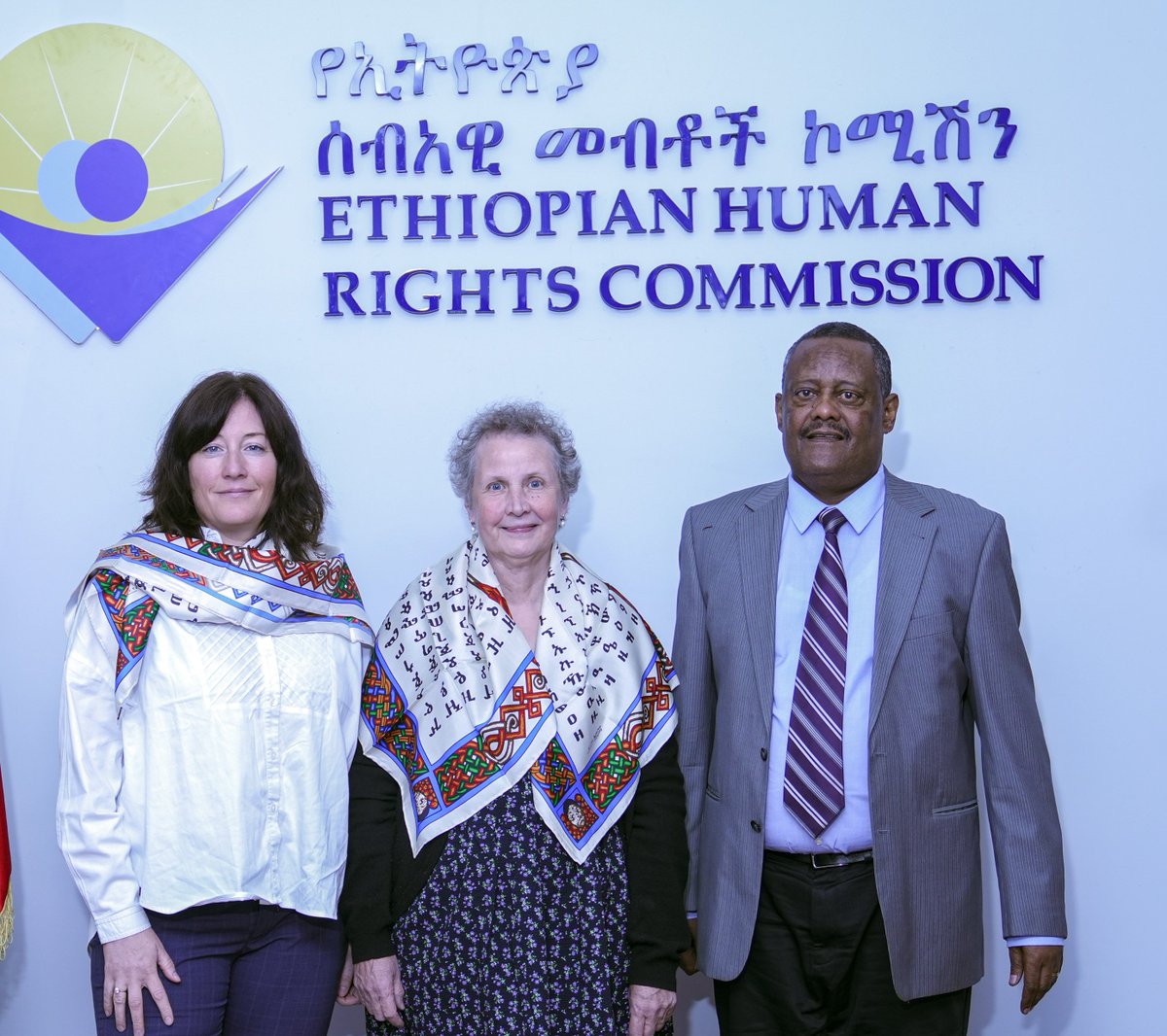 Berhanu Adello (@beradello) on Twitter photo A pleasure to welcome <a href="/unaverdel/">Una Verdel</a>, Chief Adviser for Human Rights at the Danish Institute for Human Rights (DIHR) and bid farewell to our long-time friend <a href="/lis_ldh/">Lis Dhundale</a>. DIHR remains a close partner of <a href="/EthioHRC/">Ethiopian Human Rights Commission (EHRC) - ኢሰመኮ</a> as we continue our shared mission to promote and protect human rights. A pleasure to welcome <a href="/unaverdel/">Una Verdel</a>, Chief Adviser for Human Rights at the Danish Institute for Human Rights (DIHR) and bid farewell to our long-time friend <a href="/lis_ldh/">Lis Dhundale</a>. DIHR remains a close partner of <a href="/EthioHRC/">Ethiopian Human Rights Commission (EHRC) - ኢሰመኮ</a> as we continue our shared mission to promote and protect human rights.
