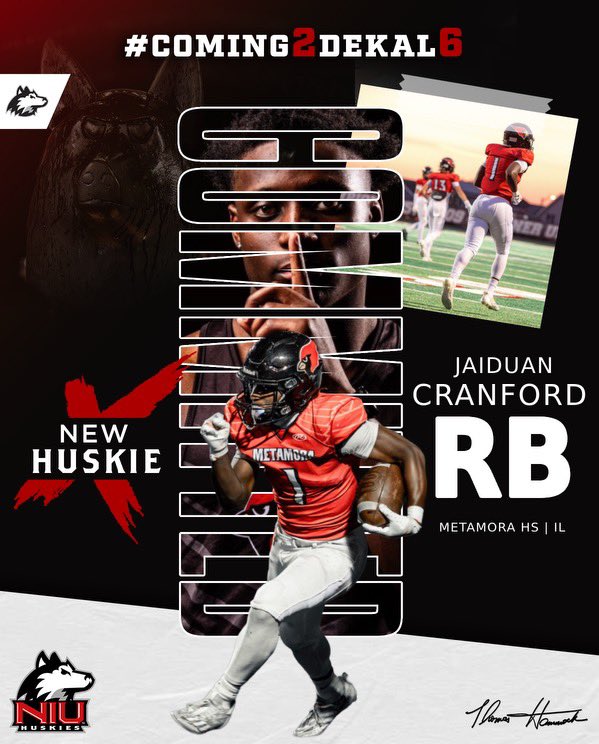 Jaiduan Cranford (@jaiduanc) on Twitter photo COMMITED!!! let’s work❤️🖤 <a href="/tyboles3/">Ty Boles</a> <a href="/NIUCoachHammock/">Thomas Hammock</a> <a href="/CoachAWang/">Andy Wang</a> <a href="/NIU_Football/">NIU Football</a> #THEHARDWAY <a href="/MTHSFootball/">Metamora Football</a> <a href="/Coach_Delinski/">Nick Delinski</a> COMMITED!!! let’s work❤️🖤 <a href="/tyboles3/">Ty Boles</a> <a href="/NIUCoachHammock/">Thomas Hammock</a> <a href="/CoachAWang/">Andy Wang</a> <a href="/NIU_Football/">NIU Football</a> #THEHARDWAY <a href="/MTHSFootball/">Metamora Football</a> <a href="/Coach_Delinski/">Nick Delinski</a>