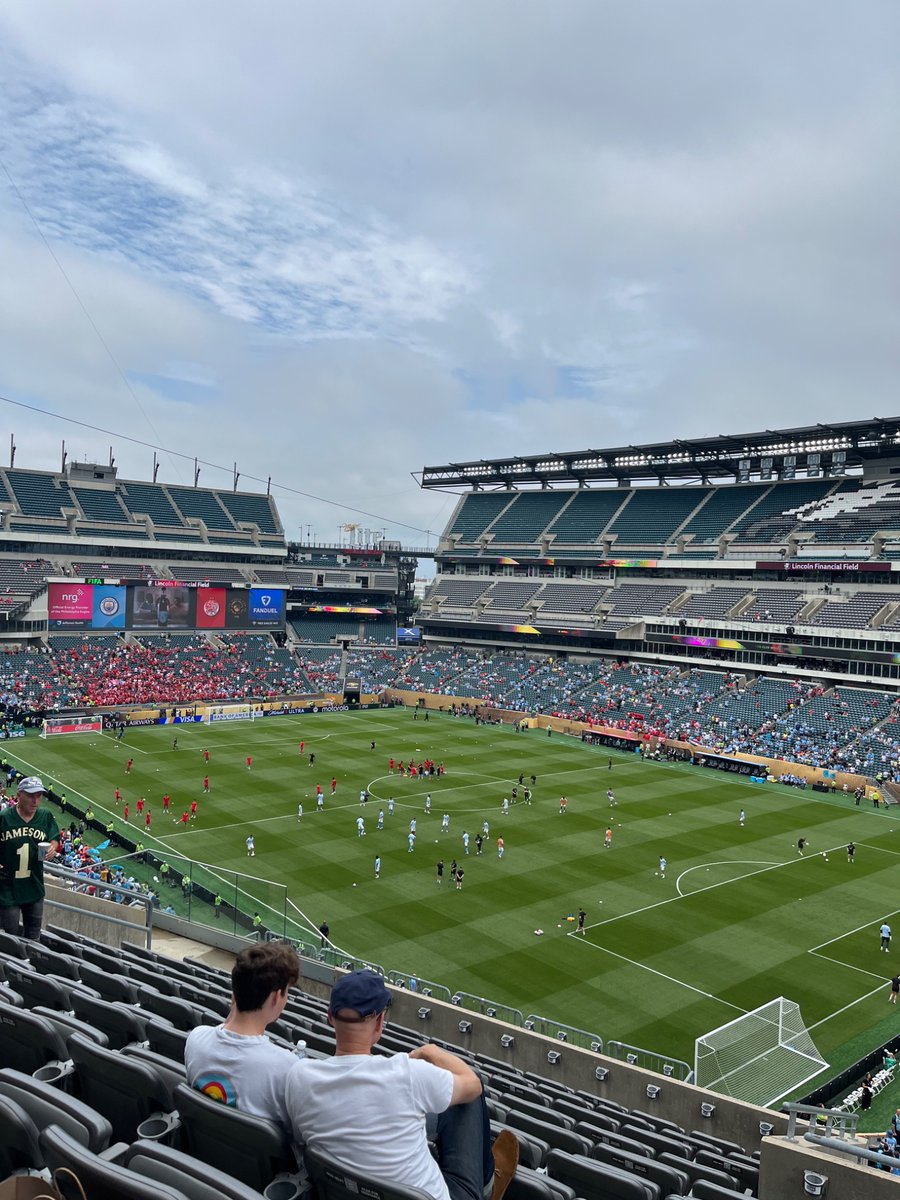 Ed Owen (@ed_owen) on Twitter photo Now in Philadelphia for the first group game for <a href="/ManCity/">Manchester City</a> vs <a href="/WACofficiel/">Wydad Athletic Club</a> at this pretty silly World Club tournament in the US 🩵 Now in Philadelphia for the first group game for <a href="/ManCity/">Manchester City</a> vs <a href="/WACofficiel/">Wydad Athletic Club</a> at this pretty silly World Club tournament in the US 🩵