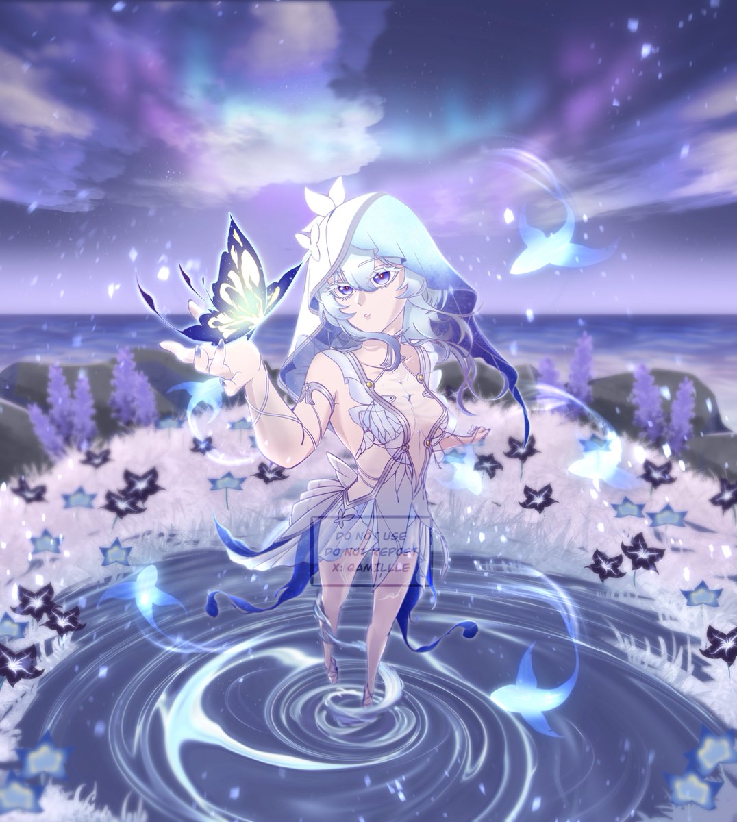 qamillle's tweet image. #WutheringWaves #WuWaFanart #Shorekeeper