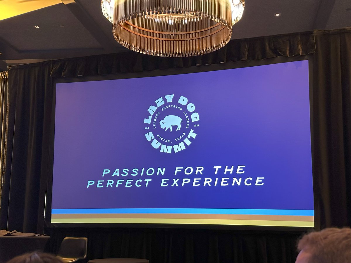 ConConcepts's tweet image. From meaningful moments to Matthew McConaughey, Lazy Dog Restaurants’ Annual Summit was all about Passion for the Perfect Experience. We&apos;re proud to collaborate with a brand that turns everyday wins into something unforgettable.