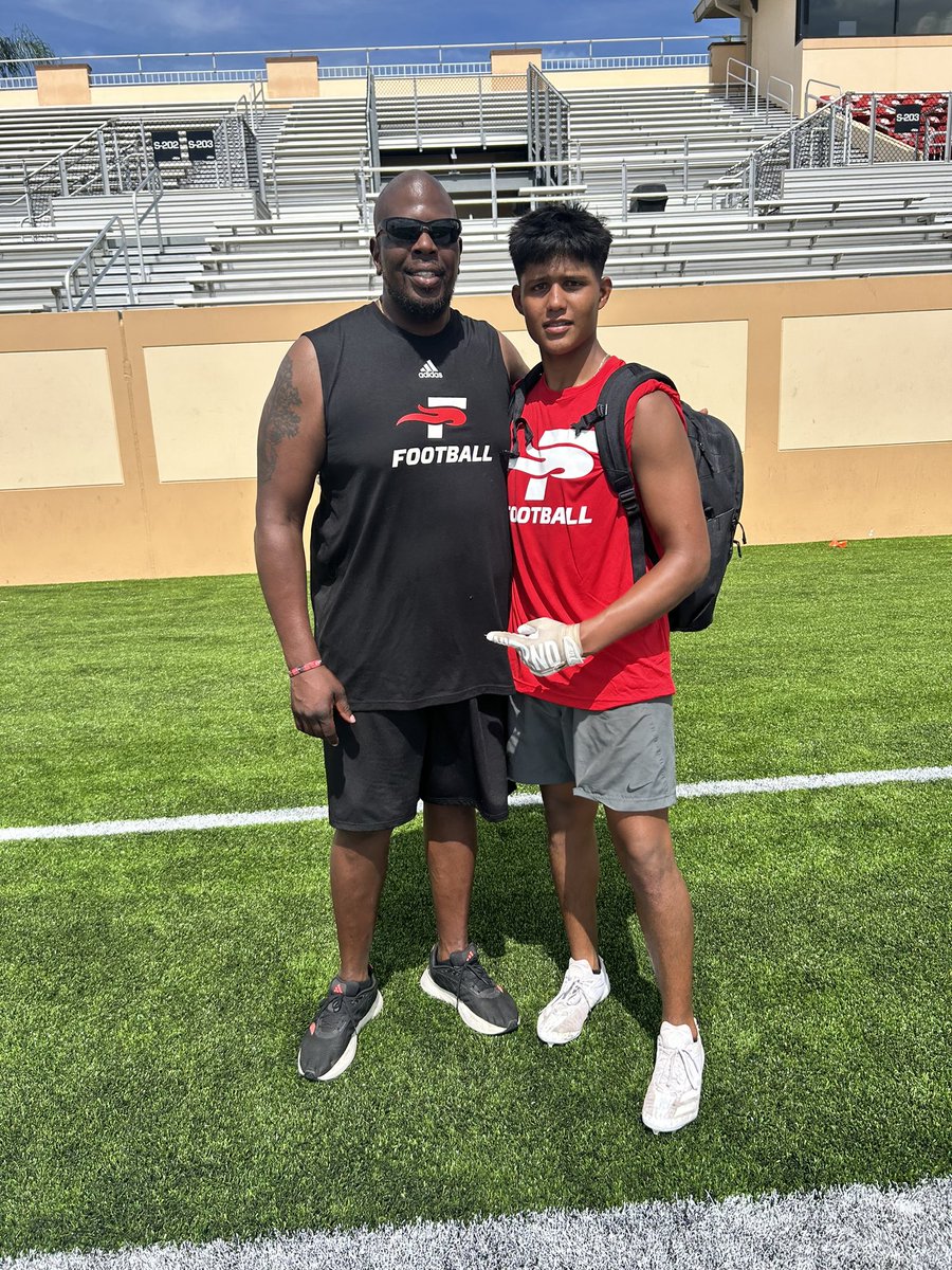 Joel Alberto Mendoza Cristales (@j_mendoza09) on Twitter photo Had a GREAT time at SEU camp learnt a lot from <a href="/CoachJones05/">Kyle Jones</a>. Thanks to all SEU coaches who helped teach me and created a great competitive and fun atmosphere. Thank you <a href="/coachkstrong/">K. Strong</a> for the invite. <a href="/Coach_Waugh/">Adam Waugh</a> <a href="/gabewalker_26/">Coach Walker</a> <a href="/CoachDimitri9/">Dimitri lindsay</a> <a href="/H2_Recruiting/">Hasani (H2) | Football Recruiting</a> <a href="/CountyPolk/">PCGridiron</a> <a href="/polk_way/">PolkWay</a> Had a GREAT time at SEU camp learnt a lot from <a href="/CoachJones05/">Kyle Jones</a>. Thanks to all SEU coaches who helped teach me and created a great competitive and fun atmosphere. Thank you <a href="/coachkstrong/">K. Strong</a> for the invite. <a href="/Coach_Waugh/">Adam Waugh</a> <a href="/gabewalker_26/">Coach Walker</a> <a href="/CoachDimitri9/">Dimitri lindsay</a> <a href="/H2_Recruiting/">Hasani (H2) | Football Recruiting</a> <a href="/CountyPolk/">PCGridiron</a> <a href="/polk_way/">PolkWay</a>