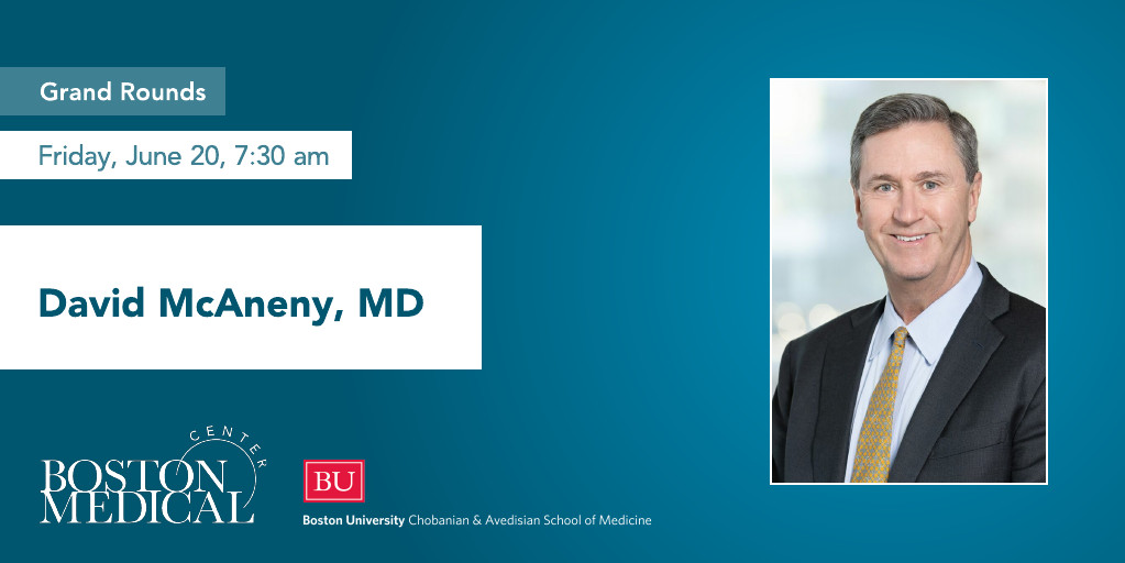 BMCSurgery's tweet image. We look forward to @The_BMC Anesthesia/Surgery Grand Rounds on Friday when BMC Chief Medical Officer Dr. David McAneny will share his knowledge and experience to speak to "What's Next?" — the way in which professional life develops & new opportunities beyond traditional training.
