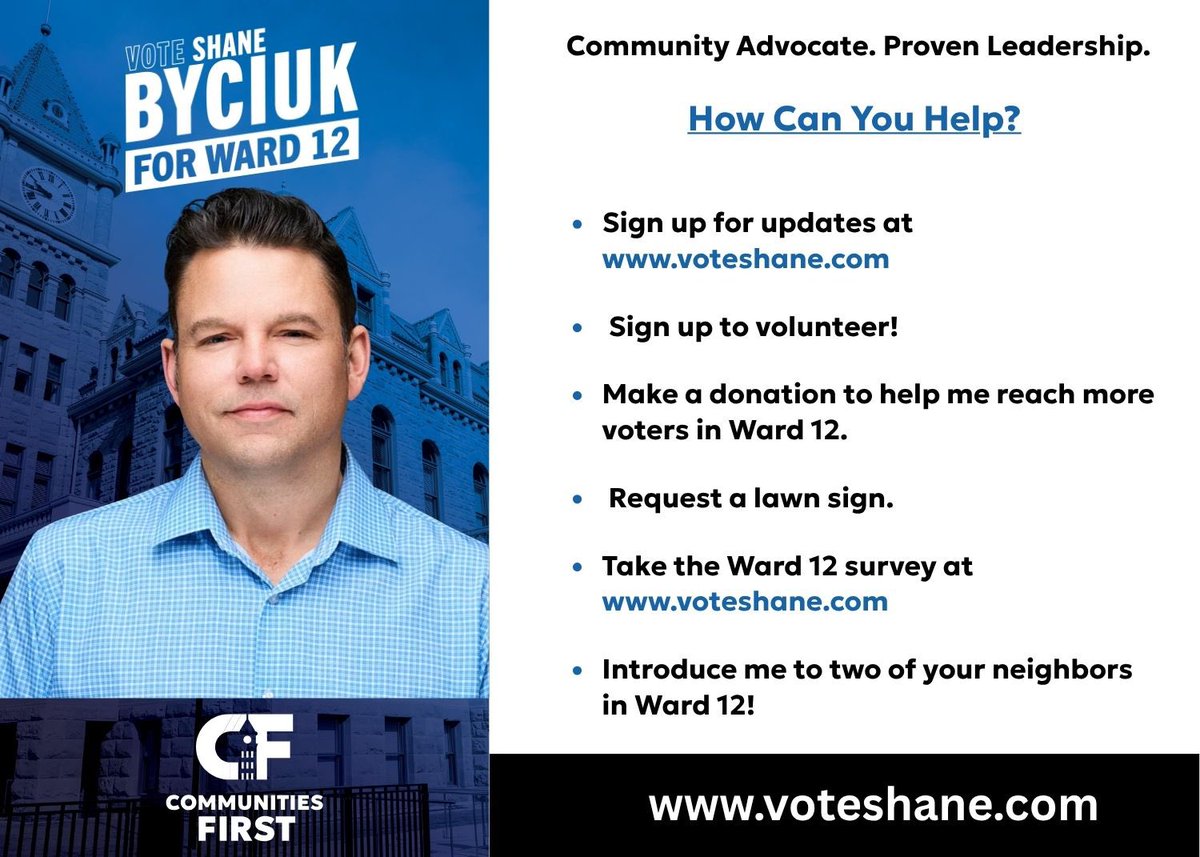 ShaneByciuk's tweet image. Thanks for all the positive messages! People have asked how they can get involved… #yyccc