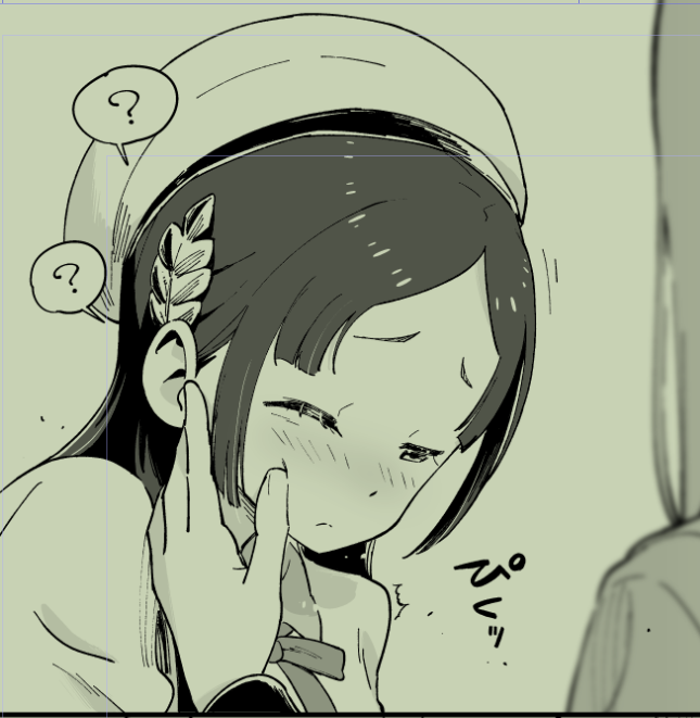 終わりが…見えてきた…一旦ネーム担に見てもらって、かわいく見えない絵を指摘してもらって全部修正したりした 