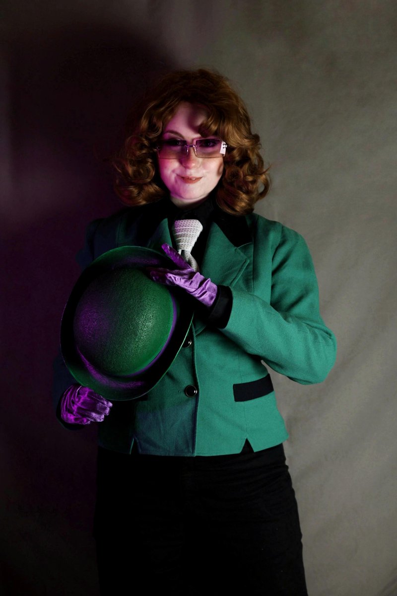 julcirai's tweet photo. Let's share a different riddler than the one yesterday! 

#riddler #riddlercosplay #batman #batmancosplay #cosplay https://t.co/PO3yh0CNDc