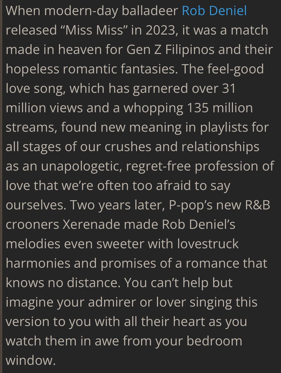Xerenade (@xerenadeofc) on Twitter photo We made it to <a href="/WhenInManila/">WhenInManila.com</a>! 👀
So thrilled to be featured alongside fellow rising P-pop acts. The journey’s just getting started!
#Xerenade #RITMO #WhenInManila #PpopOnTheRise We made it to <a href="/WhenInManila/">WhenInManila.com</a>! 👀
So thrilled to be featured alongside fellow rising P-pop acts. The journey’s just getting started!
#Xerenade #RITMO #WhenInManila #PpopOnTheRise