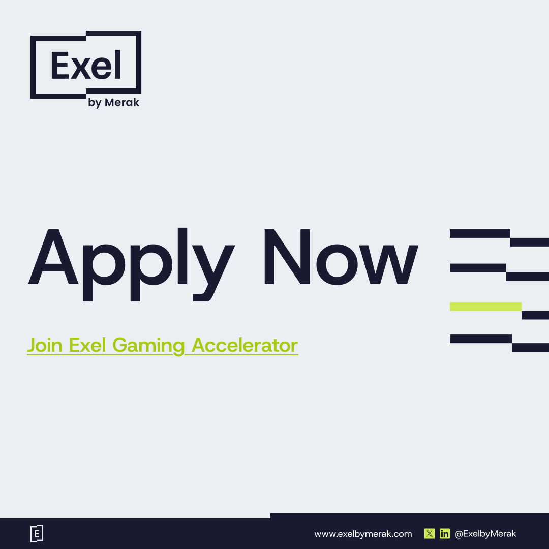 Exel Gaming Accelerator 2nd Cohort is Open!

Join an accelerator that gives you the resources, mentorship, access to a global network, and a $300K in investment!

Apply now by visiting Exelbymerak.com