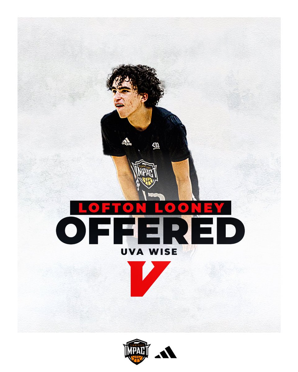 Tennessee Impact Basketball (@tennimpact) on Twitter photo Congratulations 2027 <a href="/loftonl12/">lofton_looney</a> on receiving an offer from UVA Wise.
#reptheshield #tenneseeimpact #allheart #makeanimpact #tnimpact #tennesseehoops #adidasbasketball #3SSB #3stripesselectbasketball Congratulations 2027 <a href="/loftonl12/">lofton_looney</a> on receiving an offer from UVA Wise.
#reptheshield #tenneseeimpact #allheart #makeanimpact #tnimpact #tennesseehoops #adidasbasketball #3SSB #3stripesselectbasketball