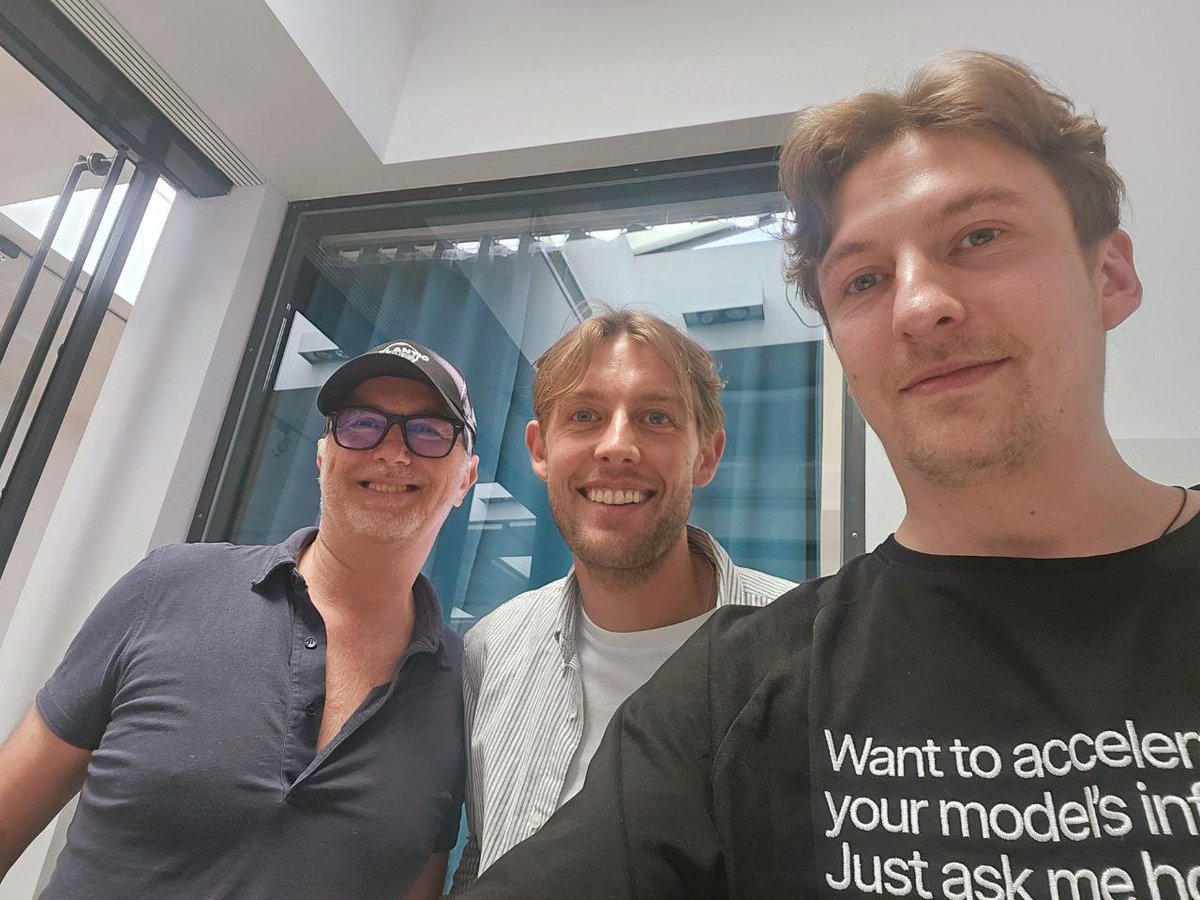 ⌁ EUROPE SIGNAL: ACTIVE ⌁

↳ Want to accelerate your model’s inference?
↳ These guys sure do.

✦ Berlin: mapped next steps with our investors Christophe Maire and Lukas Erbguth of Atlantic Labs.
✦ Paris: <a href="/NVIDIAGTC/">NVIDIA GTC</a> showed us what’s possible.
✦ Germany: more investor talks