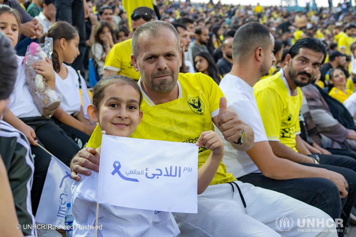 UNHCR Iraq (@unhcriraq) on Twitter photo The roar of the crowd wasn’t just for goals - it was in solidarity
Ahead of World Refugee Day, <a href="/duhoksportclub/">DUHOK SPORT CLUB</a> stood with refugees, proving: sport has no borders.
Like athletes, refugees bring strength, skill & unbreakable spirit. They are part of the team and the community 💙 The roar of the crowd wasn’t just for goals - it was in solidarity
Ahead of World Refugee Day, <a href="/duhoksportclub/">DUHOK SPORT CLUB</a> stood with refugees, proving: sport has no borders.
Like athletes, refugees bring strength, skill & unbreakable spirit. They are part of the team and the community 💙