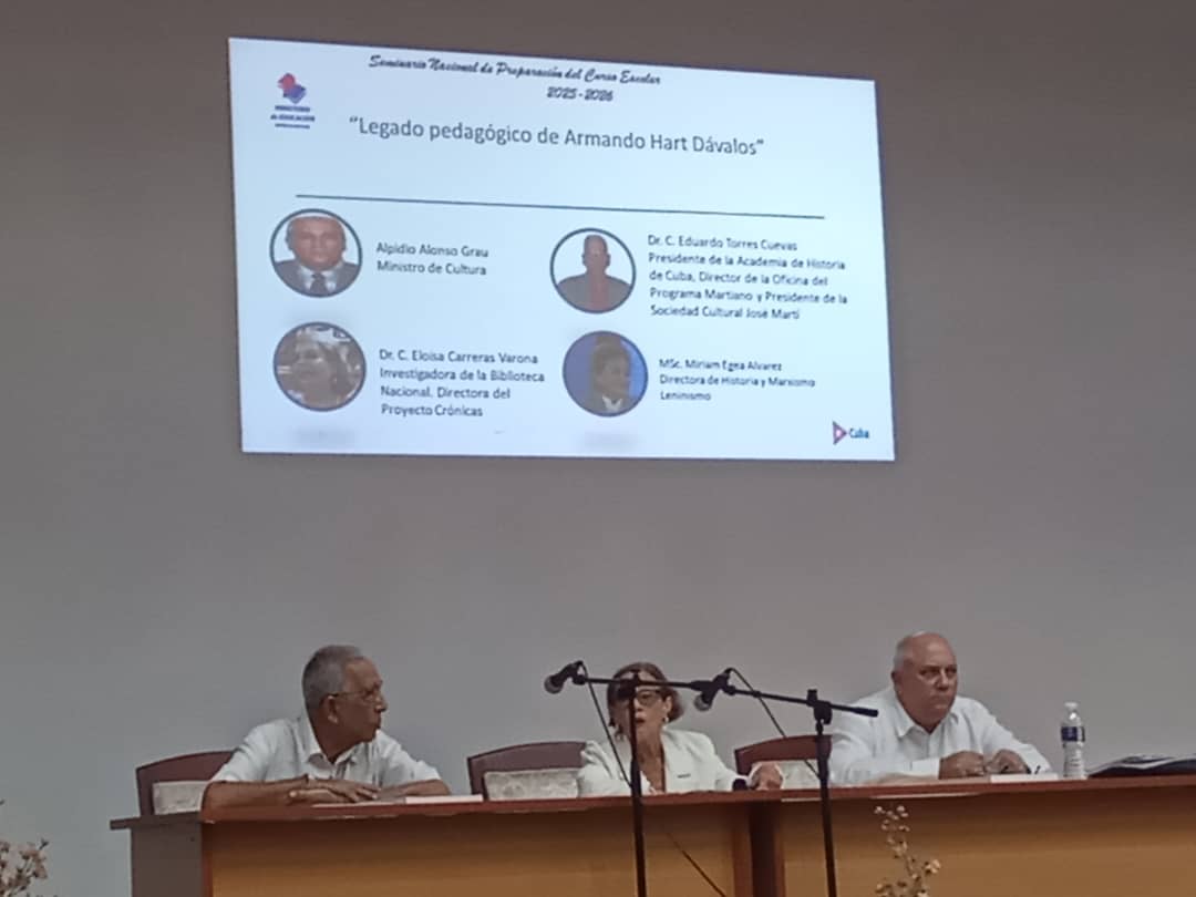 Nilser Piñeda Cruz (@nilser_pineda) on Twitter photo Inicia en La Habana #Cuba el Seminario a Directores Generales Municipales de Educación para el curso 2025/2026 #LasTunas presente #CubaMined Inicia en La Habana #Cuba el Seminario a Directores Generales Municipales de Educación para el curso 2025/2026 #LasTunas presente #CubaMined