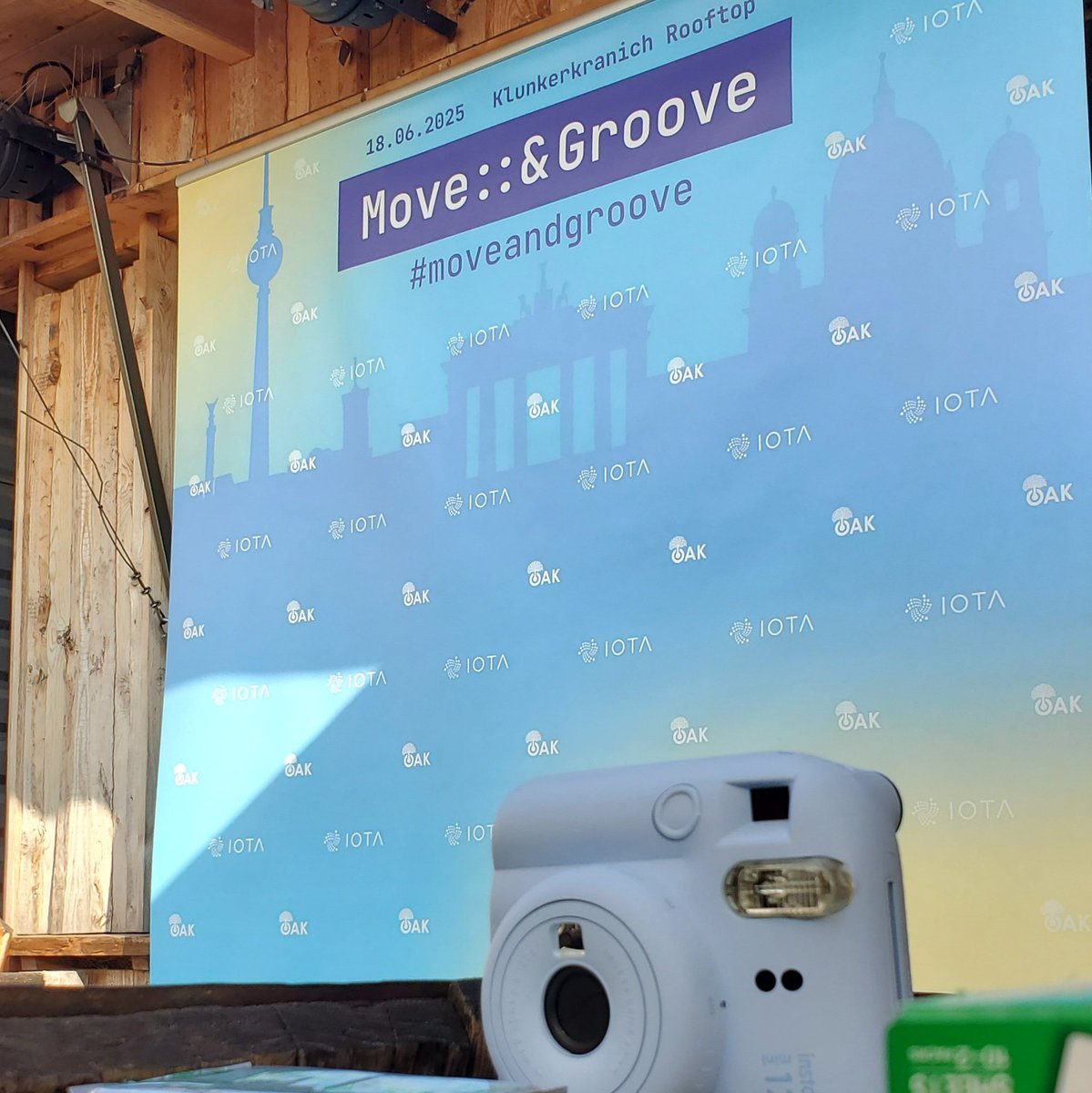 iota's tweet photo. Web3 fam showing up strong at #moveandgroove! 🔥
Great convos, mezze flowing, Berlin skyline showing off 🌇
Don’t miss it! Registration is limited to 80 spots, so first come first serve.
👉https://t.co/PfY0GUCSLf
@SecurityOak #IOTA https://t.co/tQIgMQDSOk