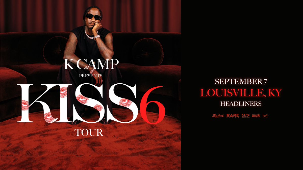 Headliners502's tweet image. 🚨JUST ANNOUNCED!🚨@BoweOBrien &amp;amp; @reactionpresnts: @kcamp Kiss 6 Tour at Headliners Music Hall on September 7! Tickets are on sale Friday, June 20th at 10am here 🎟️ ---&amp;gt; bit.ly/KCAMPHDL25