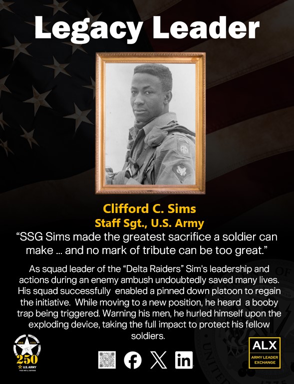 This selfless #legacyleader made the ultimate sacrifice.

Read more on this hero➡️ taskandpurpose.com/military-life/…

#Army250 | #ThisWellDefend