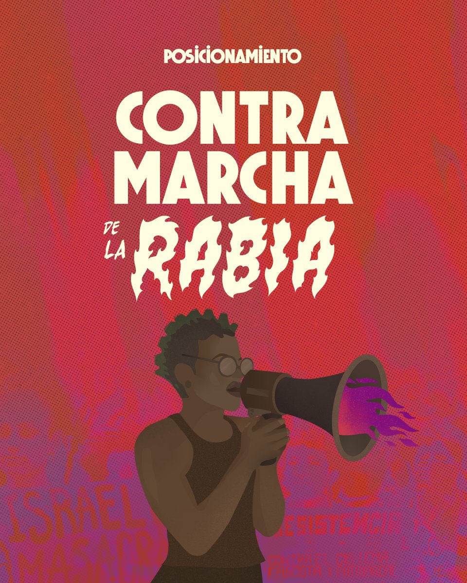 📢#Contramarcha28J 

🔥 NO hay orgullo en genocidios
🔥 NO en nuestro nombre

Las disidencias sexo-genéricas no celebramos al lado de regímenes que asesinan, expulsan y censuran. Nuestra rabia es memoria, resistencia y acción colectiva.

#PrideIsPolitical 🧵👇🏾