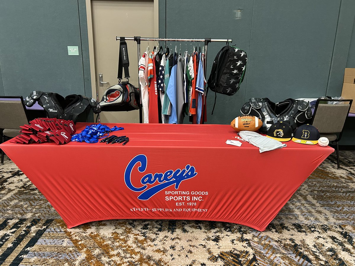 Come see <a href="/ColemanGant/">Coleman Gant</a> at the 6- Man Clinic in Wichita Falls and grab some Carey’s swag while you are there. See samples from <a href="/prolooksports/">PROLOOK SPORTS</a> , <a href="/UnderArmour/">Under Armour</a> and <a href="/adidas/">adidas</a> too.