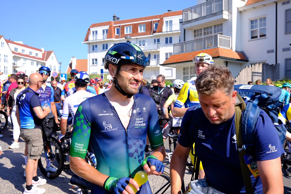 #BaloiseBelgiumTour🇧🇪 

Just outside the 🔟 for Matyas Kopecky on stage 1 after one of those days where not much happens and it explodes on the final lap 💥

#DrivingChange #Diabetes