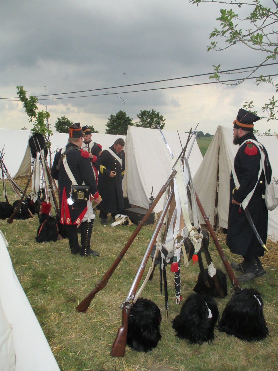 HistorianBlood's tweet image. #Waterloo210 #Waterloo200 - the French encampment had a special atmosphere the day before the battle in 2015.
