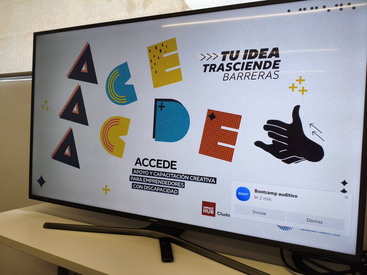 Vengo para aprender taller y te enseñaré. <a href="/ImpactHubCDMX/">ImpactHubCDMX</a> #ACCEDE