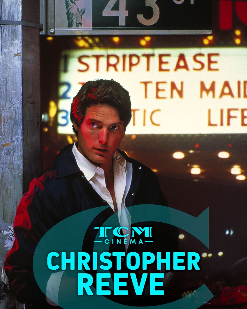 TCM_Cinema's tweet image. Le samedi 28 juin dès 20h50, rejoignez-nous pour une soirée dédiée au légendaire Christopher Reeve sur #TCMCinéma. ✨ 

Disponible également à la demande !

#ChristopherReeve #Cinéma #Film #Superman #SuperHéros #Action #Légende #Icone
