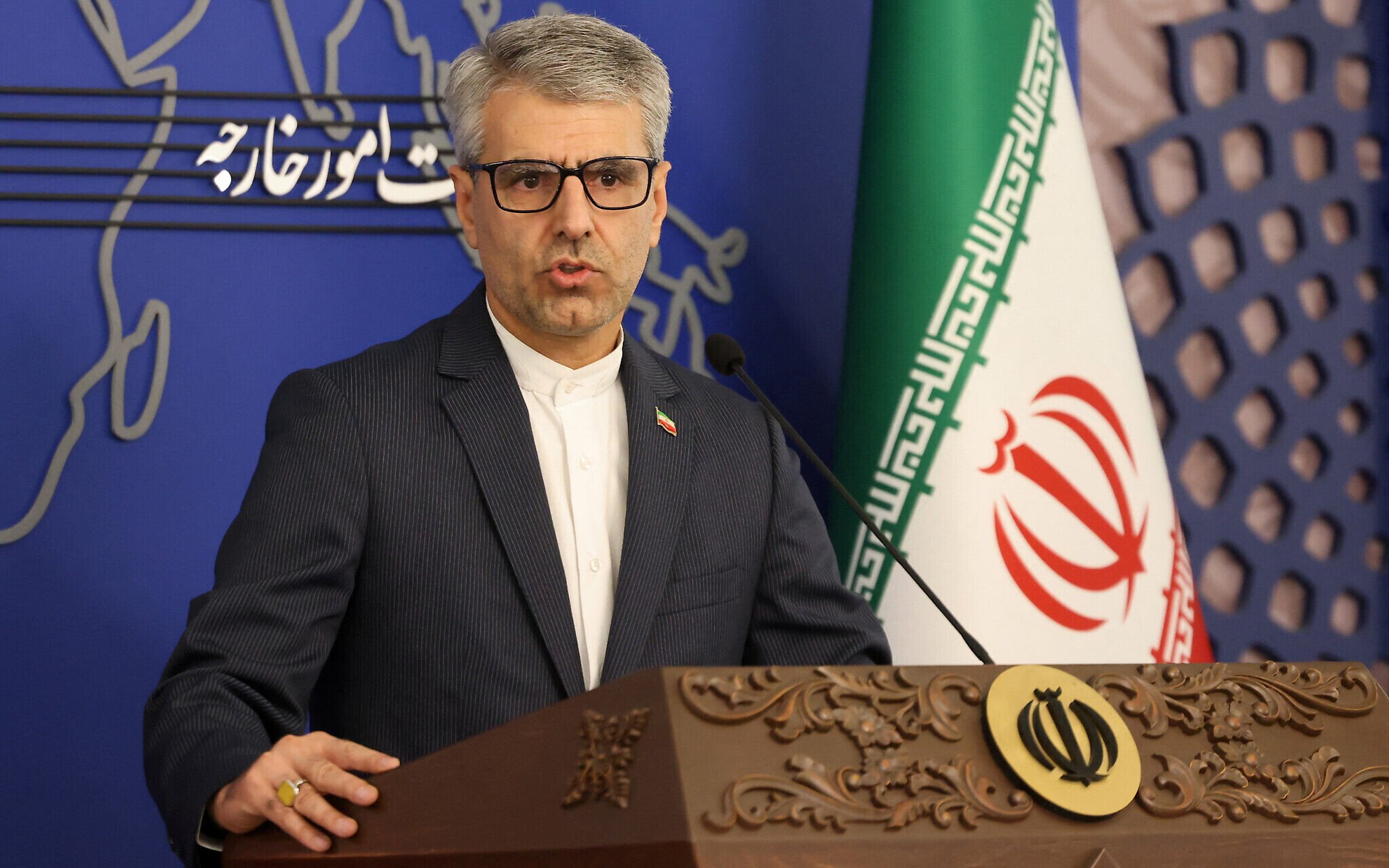 The New Region on X: "#BREAKING: Iran's foreign ministry spokesperson Esmail Baghaei denies reports claiming that an Iranian negotiating delegation has arrived in Oman's capital Muscat - Iran's semi-official Mehr News Agency