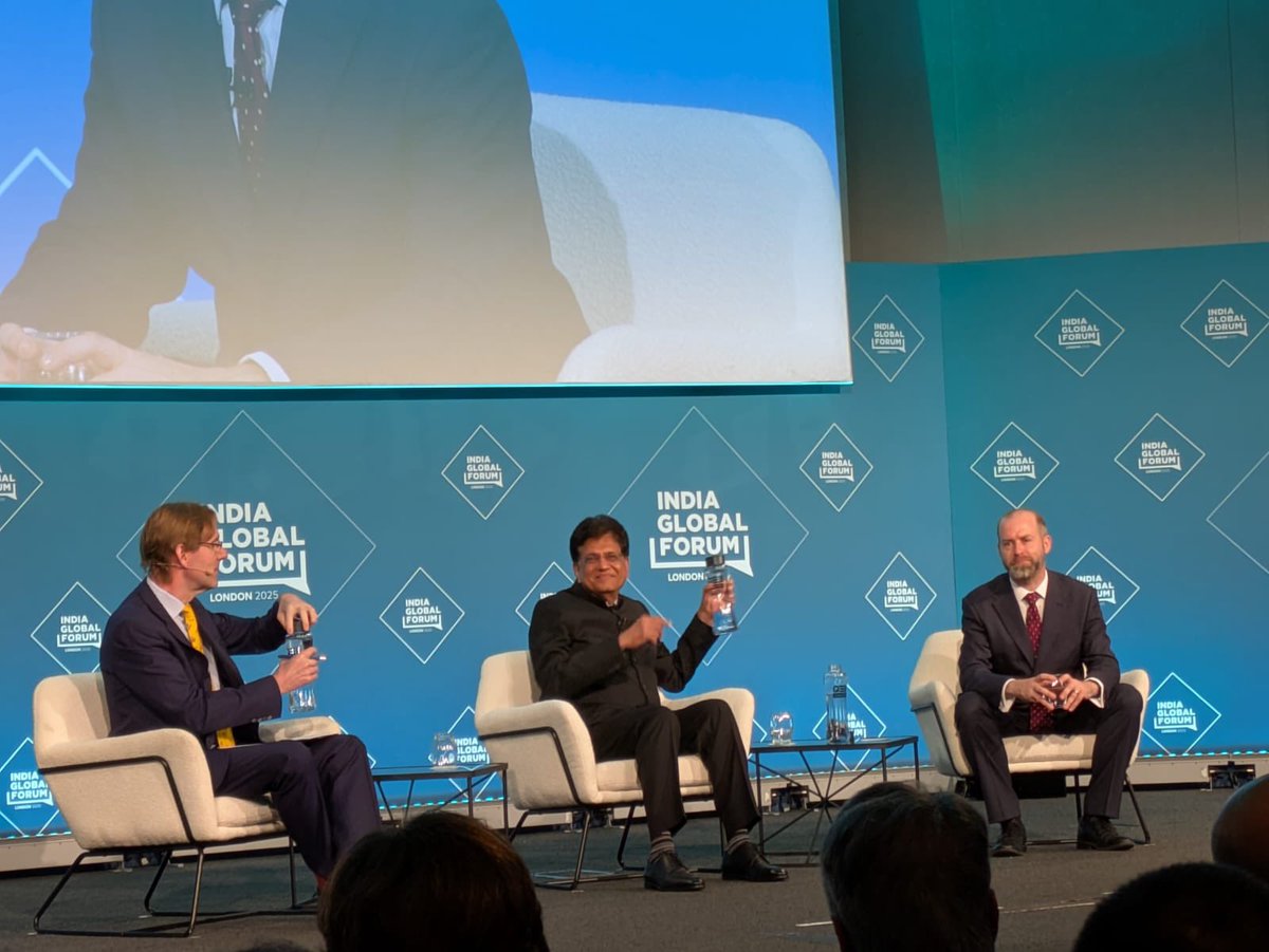 India Global Forum | The Honourable Piyush Goyal, India's Minister of Commerce and Industry and Honourable Jonathan Reynolds, UK Secretary of State for Business and Trade discussing the recent UK-India Free Trade Deal and the Bilateral Investment Treaty.

Both ministers addressed
