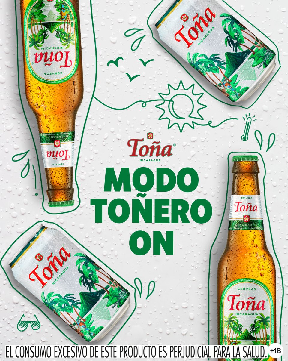 Hay sol, buena compañía y una Toña bien fría.

Así se vive el modo vacaciones. ☀️🍺

#ComoMiToñaNinguna #CervezaToña