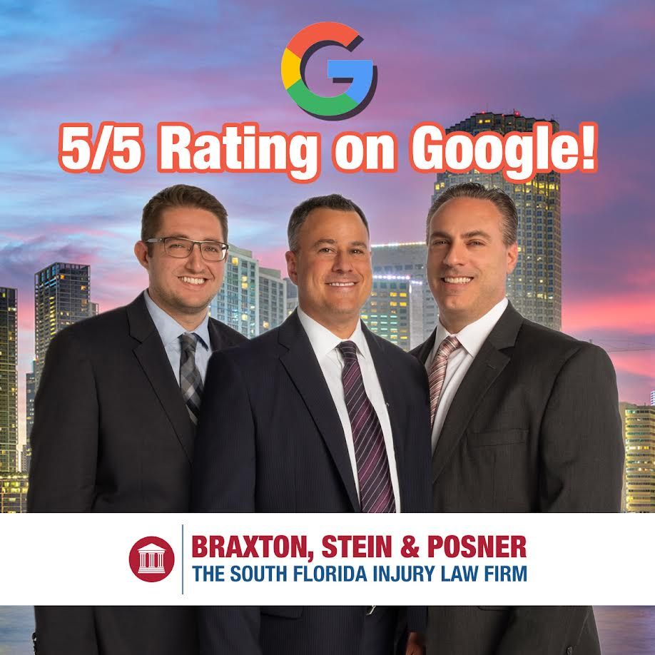 SFILawFirm's tweet photo. We have 5 out of 5 ⭐️’s on our Google listing!

Check out our reviews today!

Give us a call today at 954-488-5333 for your free consultation! ☎️ 📲

#personalinjury #attorney #lawyer #personalinjurylawyer #lawfirm #jeffbraxton #calljeff https://t.co/8kFleQtQcY