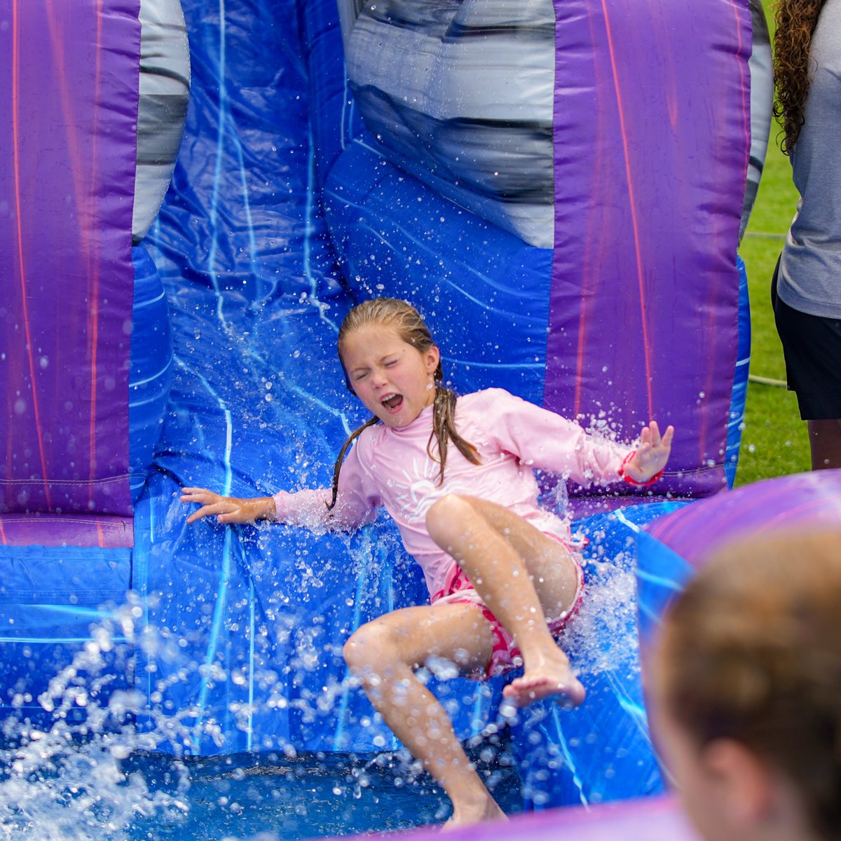 Water slide day is always the highlight of Camp! 
#LSUSbCamp