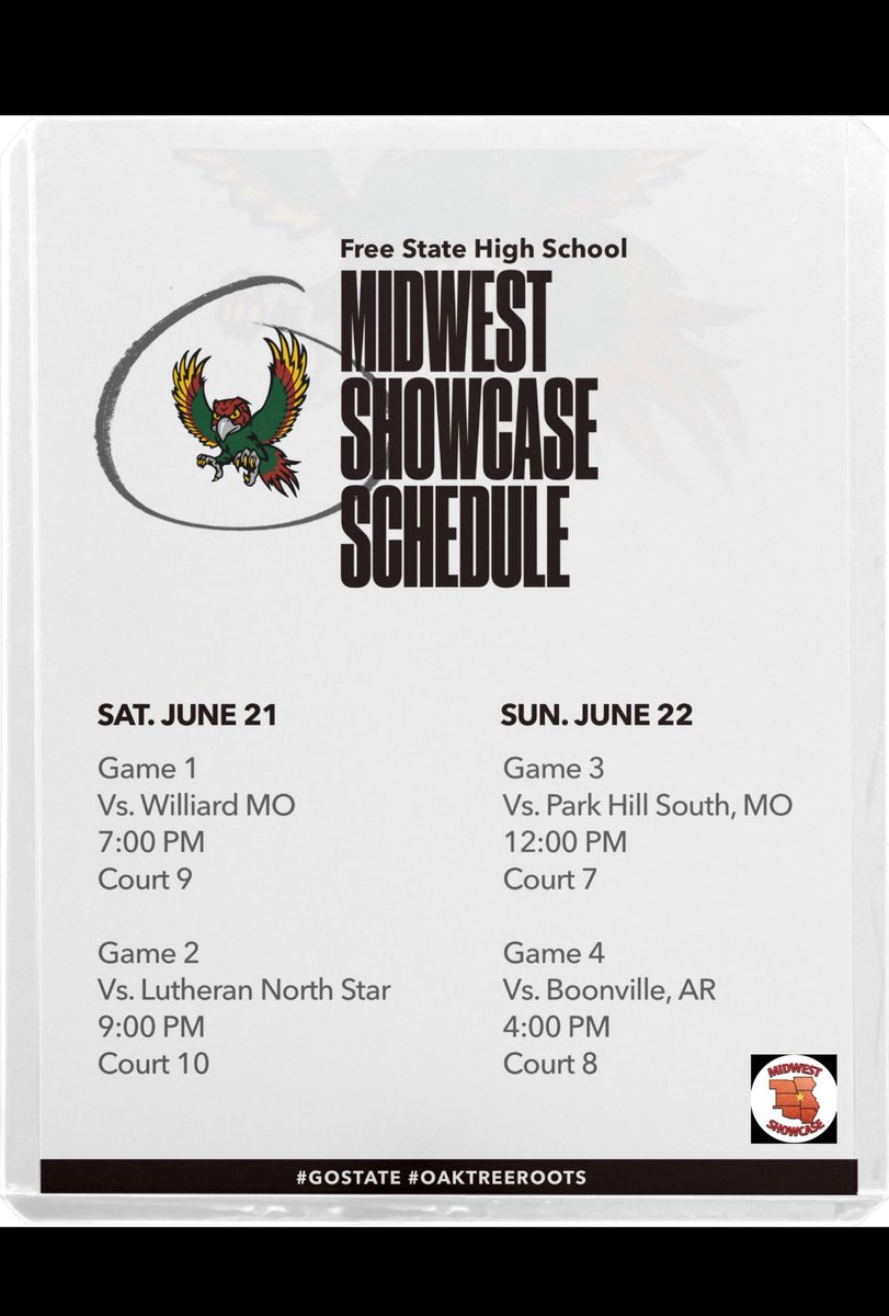 ClockJadon's tweet image. Coaches! Here’s my schedule this weekend for @MW_Showcase excited to compete and get after it. @FSHSBasketball @SSA_Hoops