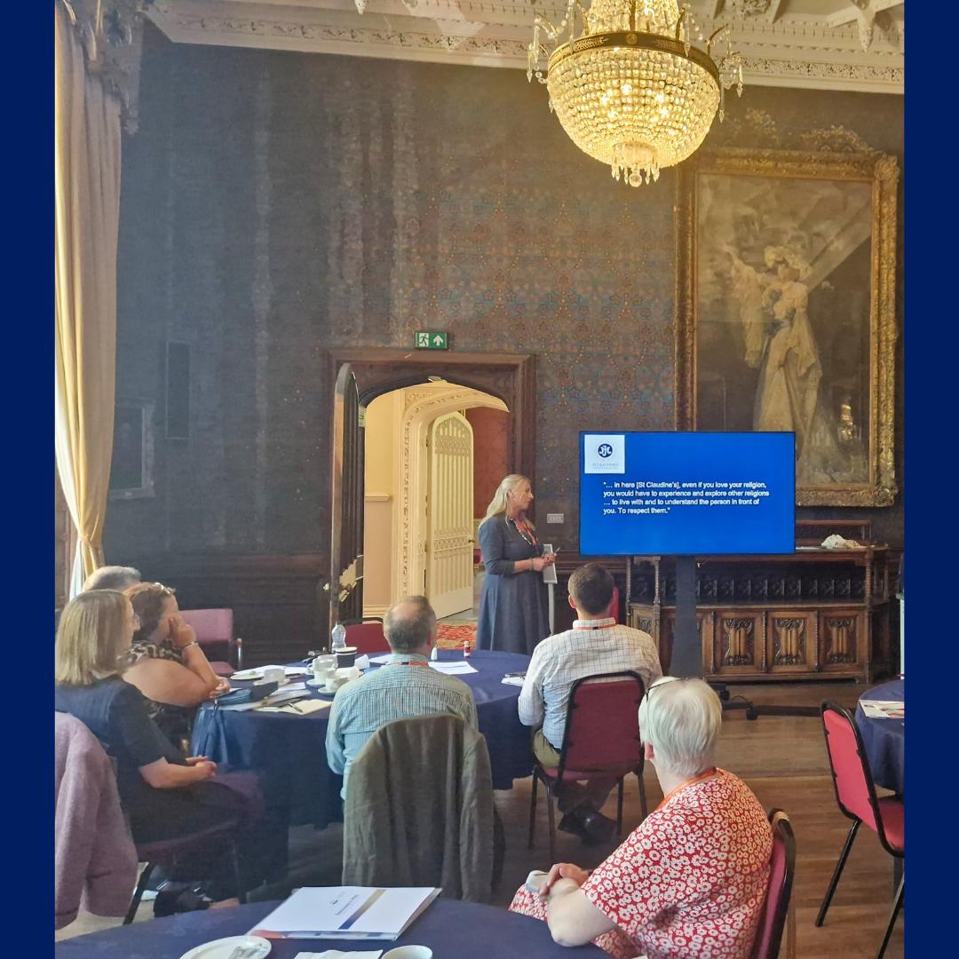 This week, some staff have been attending a conference at <a href="/YourStMarys/">St Mary's University</a> for researchers into Catholic education. We heard speakers from Australia, the US, Ireland &amp; Zambia. Dr McGowan, Mrs Sylvester-Charles, &amp;  Ms Visscher all gave presentations, as well as <a href="/DoWATuk/">DoWAT</a> CEO Pat Murden