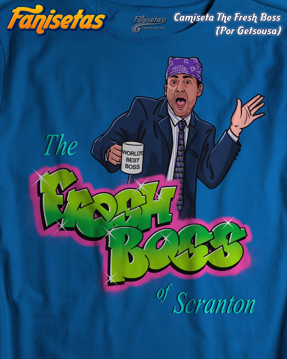 Fanisetas (@fanisetas) on Twitter photo El Príncipe de Scranton aka #DunderMifflin #camisetas #tees #tshirts #michaelscott #theoffice #sitcom #freshprinceofbelair #elprincipedebelair #fanisetas Ilustrado por <a href="/getsousa_tees/">GetSousa!✍️</a> fanisetas.com/camiseta-the-f… El Príncipe de Scranton aka #DunderMifflin #camisetas #tees #tshirts #michaelscott #theoffice #sitcom #freshprinceofbelair #elprincipedebelair #fanisetas Ilustrado por <a href="/getsousa_tees/">GetSousa!✍️</a> fanisetas.com/camiseta-the-f…