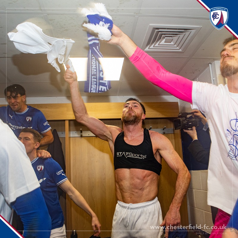 ChesterfieldFC's tweet photo. 📝 Earlier this afternoon, Mike Jones announced his retirement from professional football.

Everyone at Chesterfield Football Club would like to thank Mike for his efforts and wish him all the best for the future 💙

#Spireites