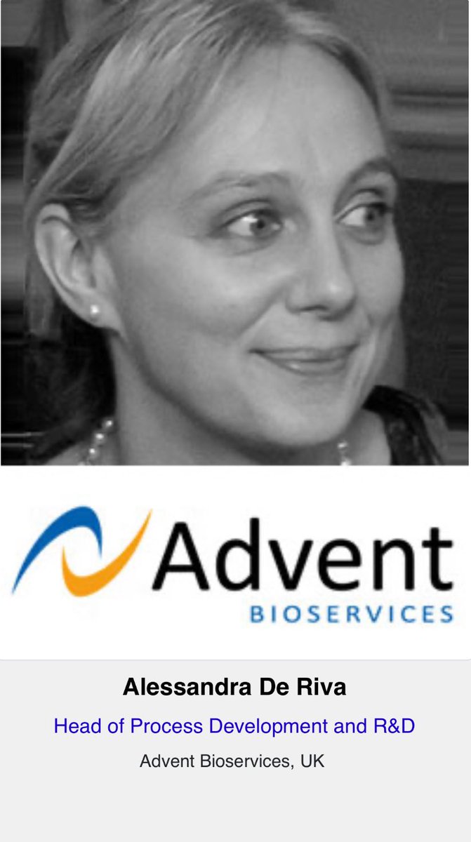 The topic of Alessandra De Riva, from Advent Bioservices, talk at the Cell &amp; Gene Therapy Summit 2025, on 7/8/2025 is very interesting for $NWBO #DCVax-L: “From Development to Commercialisation : What is the Key to Success? This bodes well for DCVax-L approval by MHRA soon: