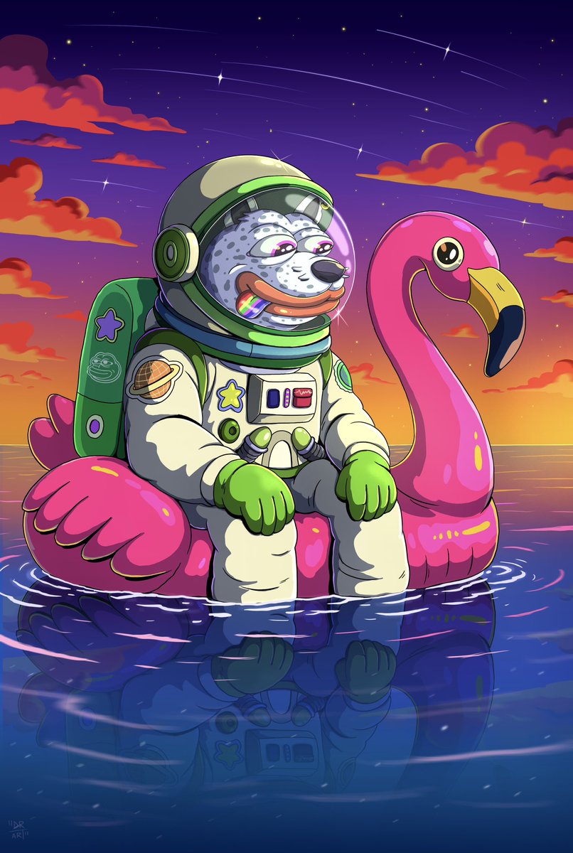 DRArtist9's tweet photo. 🚀🐶✨ @zeuscoineth_ doesn’t just moon… he chills in space on a flamingo floatie.
While other coins fight gravity, $Zeus just vibes among the stars. Meme power, diamond paws, infinite chill.
💫 Who’s a good boy? 🐾
#ZeusCoin #MemeCoin #Crypto #cc8 🌕🦩 https://t.co/y2zRxof4BT