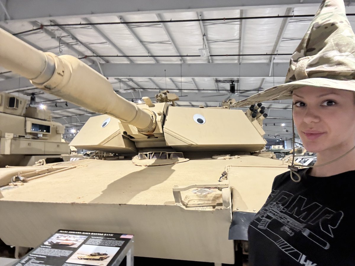 Managing some mischief at the new tank museum