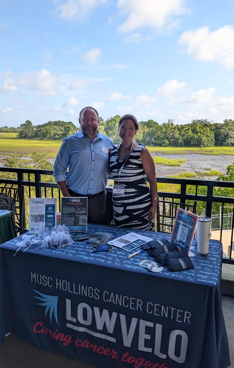 Love being part of the SCOR Symposium today at Joe Riley Park! SCOR is one of the programs LOWVELO rider-raised dollars have helped fund. Learn more about it here: bit.ly/409Rx25