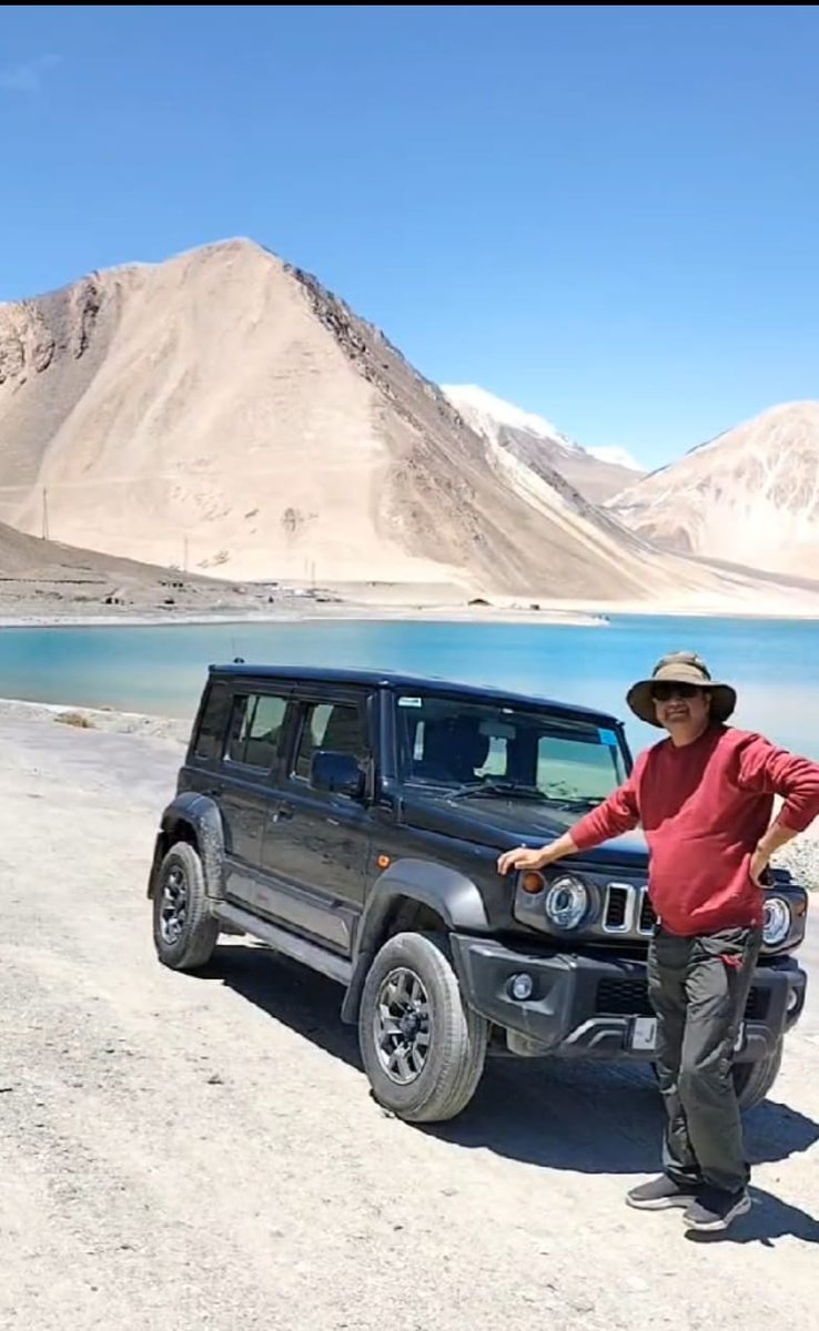 Uttam S. Chib (@us_chib) on Twitter photo <a href="/ShivrattanDhil1/">Rattan Dhillon</a> I am nearing 58. Drove my Jimny for 10 days from Jammu-Srinagar-Kargil-Padum-Nerak-Nimoo-Leh-Changla-Pangong-Rezang La-Hanle-Umling La-Tso Maoriri-Manali-Jammu.
Felt nothing much, just some deriving fatigue. <a href="/ShivrattanDhil1/">Rattan Dhillon</a> I am nearing 58. Drove my Jimny for 10 days from Jammu-Srinagar-Kargil-Padum-Nerak-Nimoo-Leh-Changla-Pangong-Rezang La-Hanle-Umling La-Tso Maoriri-Manali-Jammu.
Felt nothing much, just some deriving fatigue.